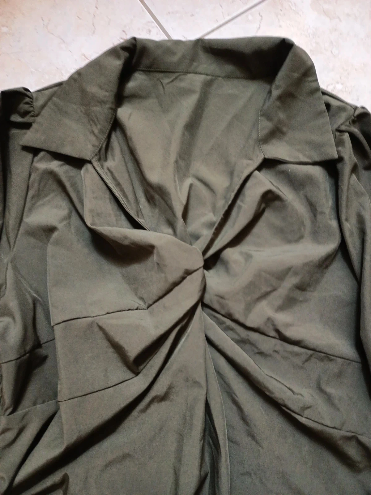 Khaki dress – photo 4